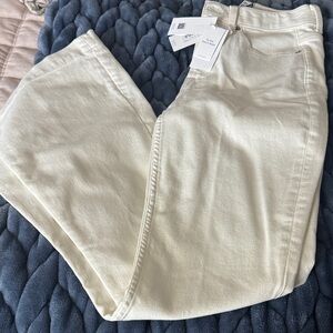 Spanx Lycra Women's white / more Cream Jeans